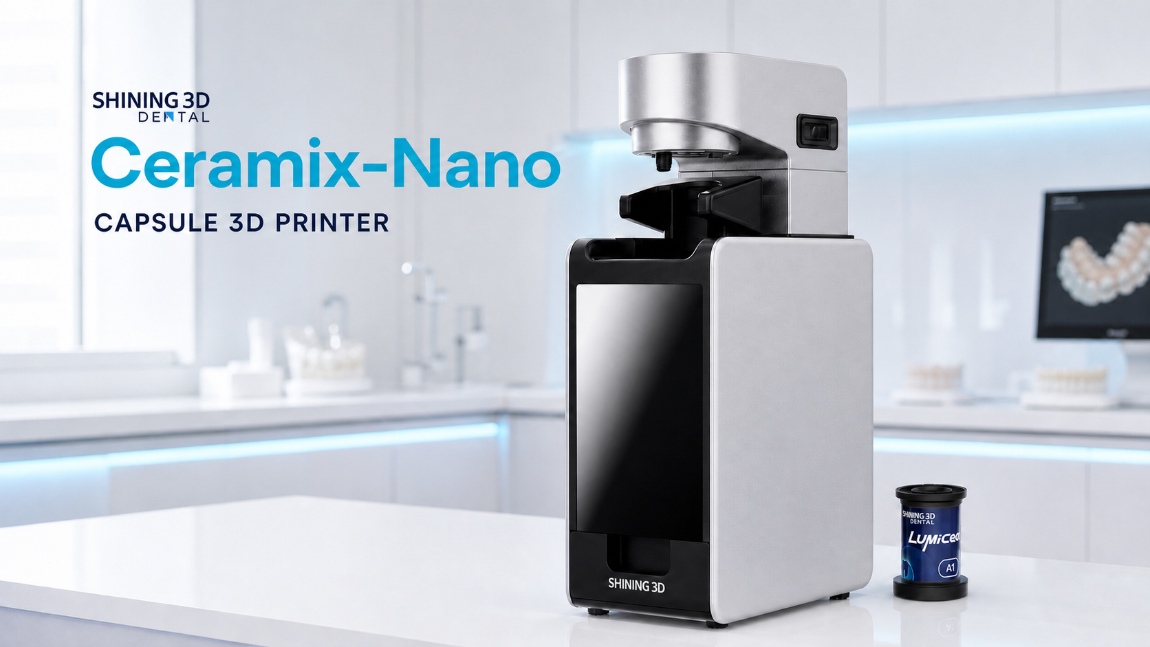 SHINING 3D Ceramix-Nano capsule dental 3D printer