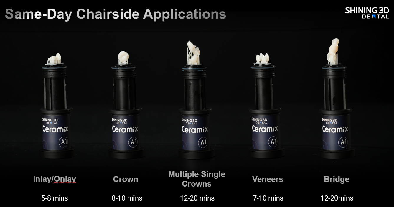 SHINING 3D Ceramix-Nano 3D Printer Bundle - Includes 3 x A2 Capsules